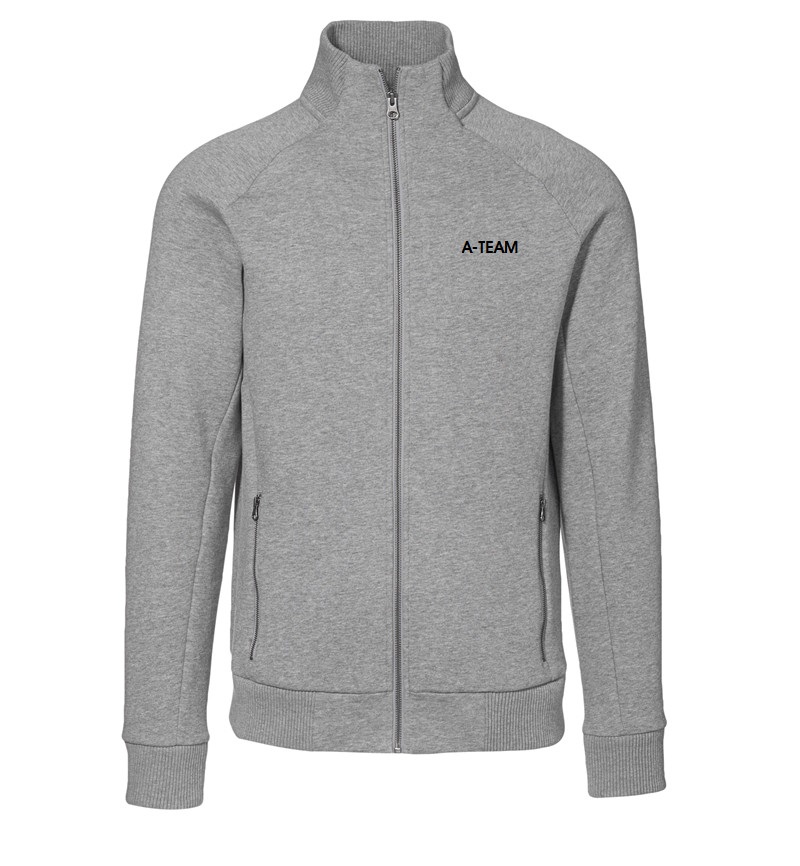 H.Sweat-Jacke nur für Aufbauteam! (ID 0628) Emblem "A-Team"